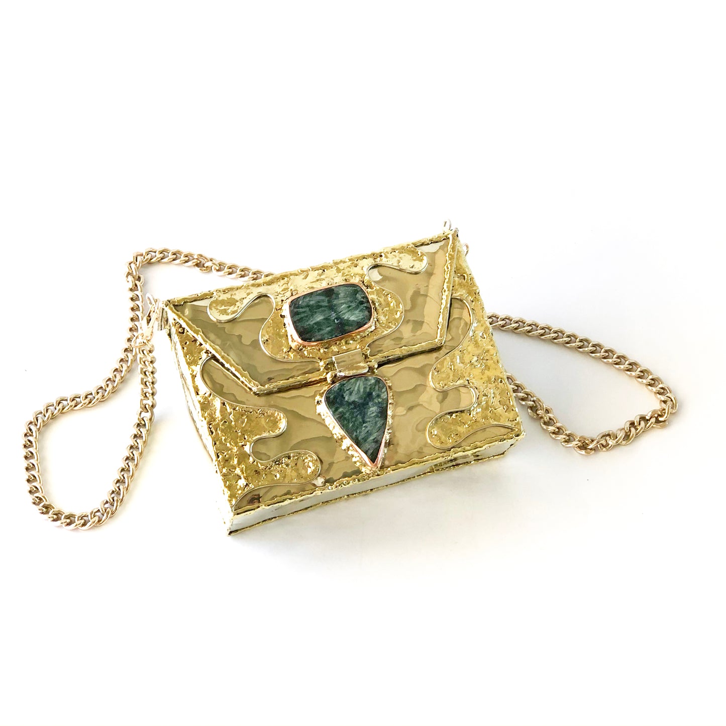 Handcrafted Seraphinite Bag