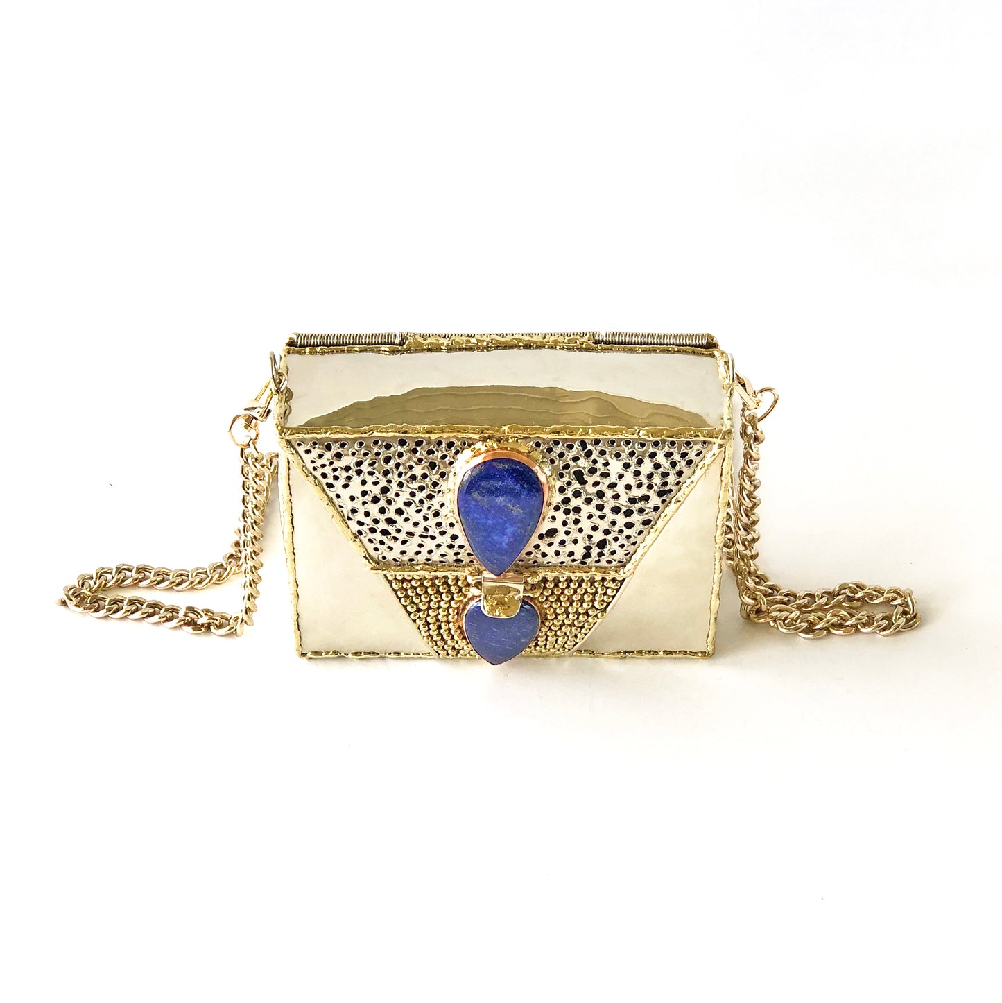 Handcrafted Lapiz Lazuli Bag