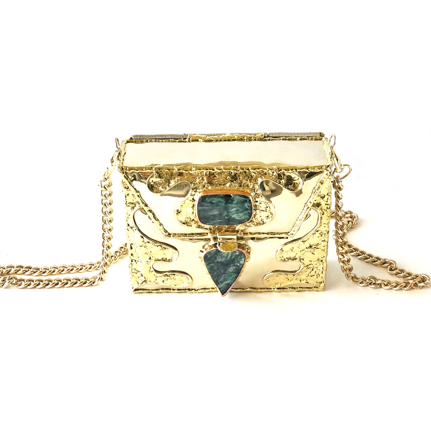 Handcrafted Seraphinite Bag